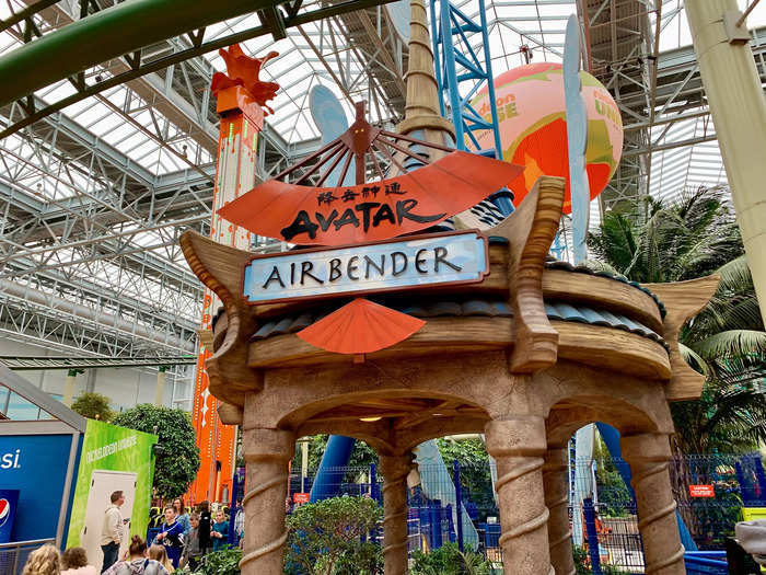 Many of the rides seemed intended to generate nostalgia in visitors, with imagery from older Nickelodeon shows no longer on the air.