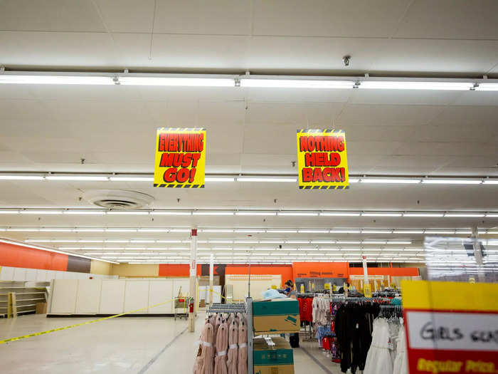 There were notices of the Kmart