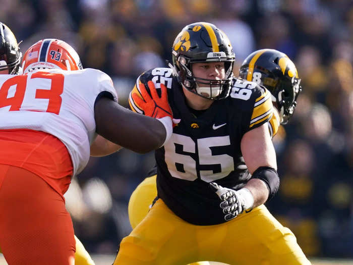 31. Cincinnati Bengals — Tyler Linderbaum, C (Iowa)