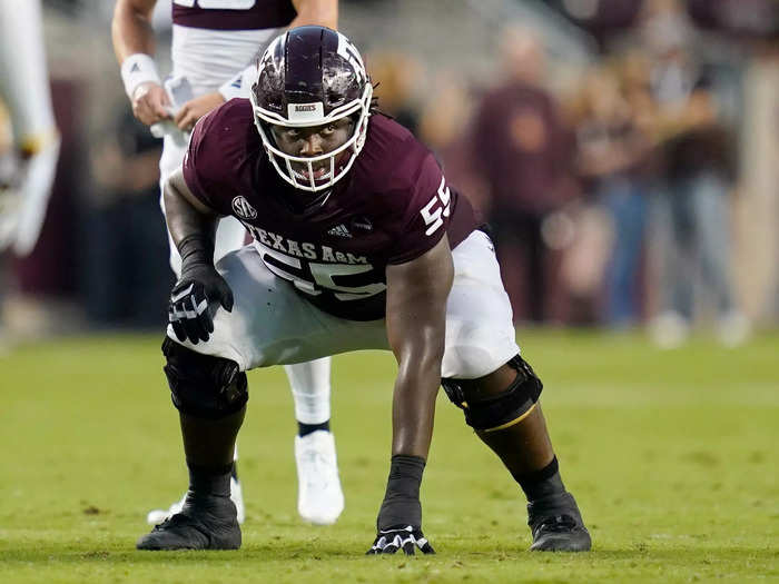 26. Tennessee Titans — Kenyon Green, G (Texas A&M)