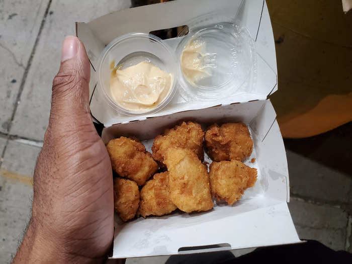 Chicken bites — $4.99