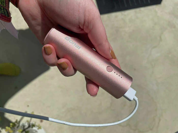 A portable phone charger is a festival staple.