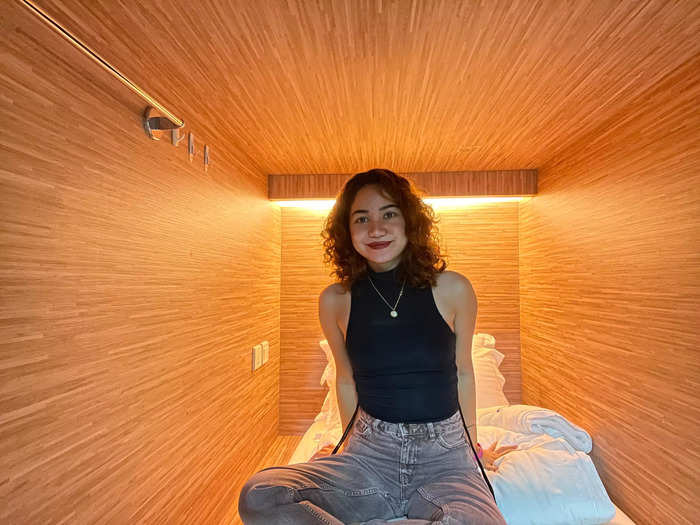 I was most impressed with the pod: it was impeccably clean.