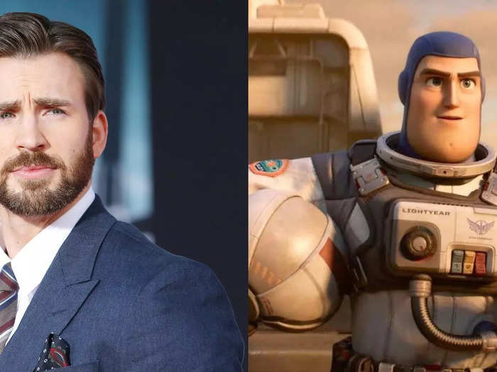 Chris Evans was the first and only choice to voice this version of Buzz Lightyear.