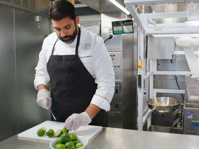 Chipotle is testing Chippy, an AI kitchen assistant that will help make its tortilla chips, in its California test kitchen.