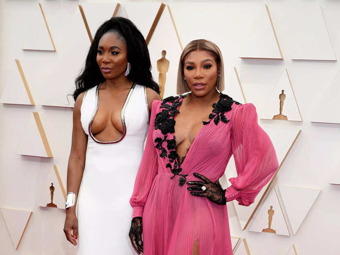 Venus and Serena Williams yet again slayed the red carpet, this time at the Oscars.