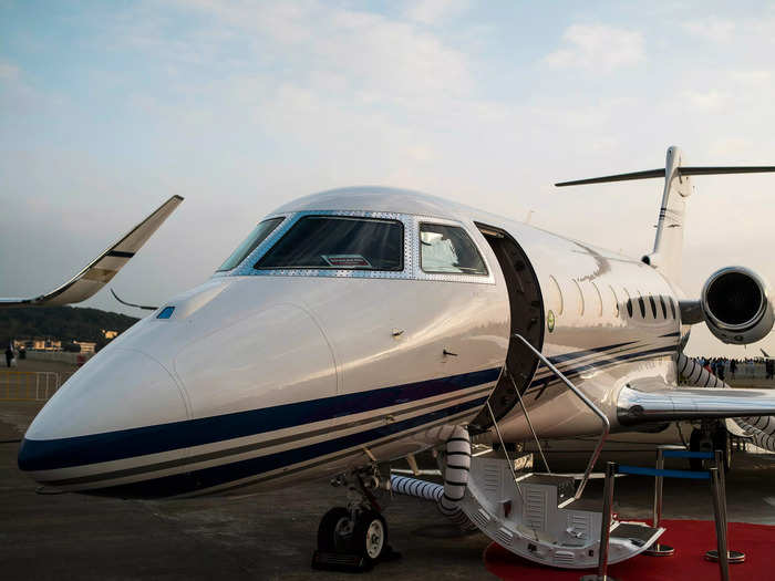 Prices for the jet start from $66.5 million. Operating costs are typically in the millions.