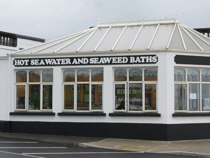 Soak in a traditional seaweed bath, which I consider to be the ultimate in luxury relaxation.