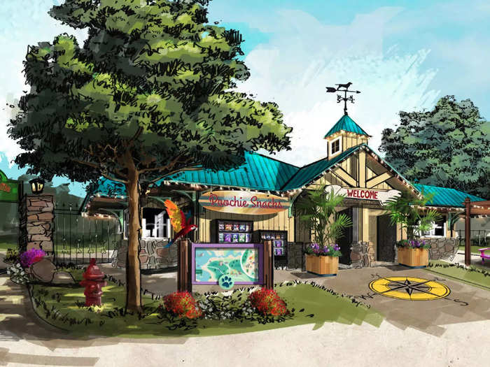 The new Camp Margaritaville RV park will have features and services found at its other locations, like the Barkaritaville dog park and 5 O