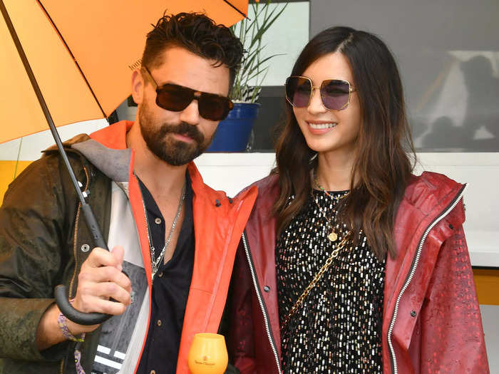 Low-key couple Dominic Cooper and Gemma Chan have both portrayed characters in the MCU.