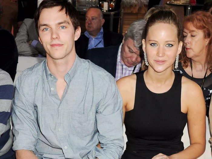 Former couple Nicholas Hoult and Jennifer Lawrence met through their roles as mutants in the 2011 Marvel film "X-Men: First Class."