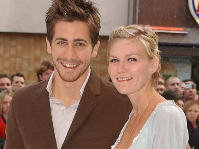 Jake Gyllenhaal and Kirsten Dunst, who appeared in separate "Spider-Man" franchises, dated from 2002 to 2004.