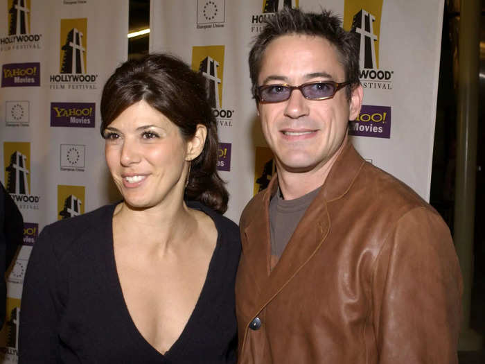 Long before playing Tony Stark/Iron Man and Aunt May in the Marvel Cinematic Universe (MCU), Robert Downey Jr. and Marisa Tomei briefly dated in the 