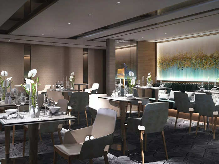 … and a list of places to dine, like the European inspired "S.E.A" restaurant designed by the chef that runs the Ritz-Carlton, Wolfsburg hotel