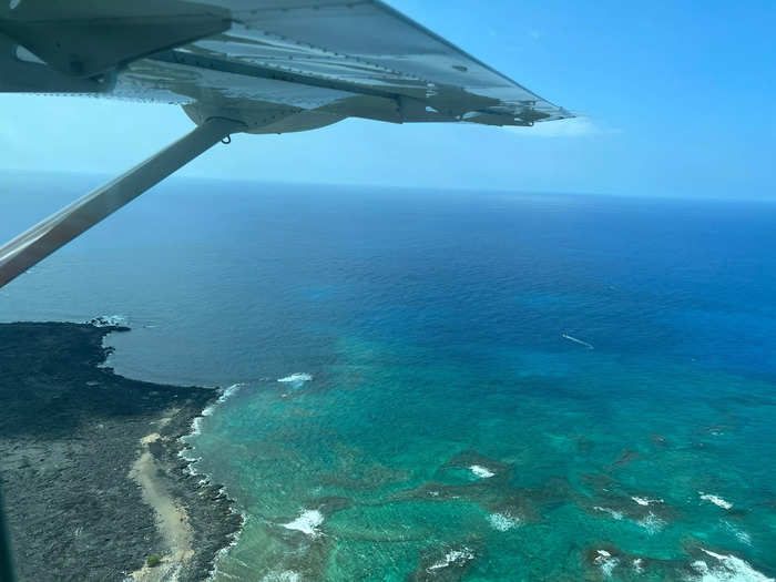 When we started to descend, the turbulence actually gave me a welcomed sense of nostalgia.