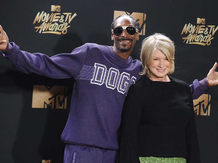 Snoop Dogg, 50, and Martha Stewart, 80, have been friends for over a decade despite their different backgrounds and 30-year age gap.