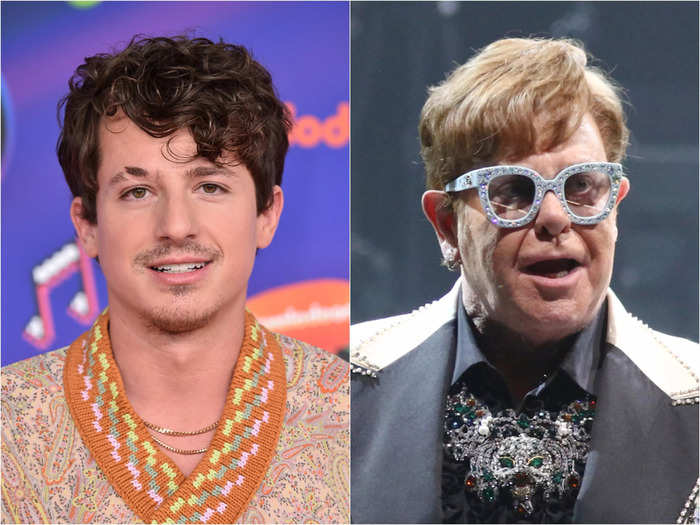 Singing legend Elton John, 75, also "adores" 30-year-old singer-songwriter Charlie Puth.