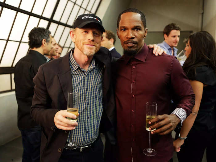 Jamie Foxx, 54, and Ron Howard, 68, first teamed up on the music video for Foxx