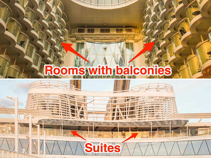 I booked a mid-tier room — a step above interior staterooms, which has no window, a step below staterooms with a balcony, and two steps below a suite.