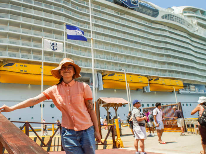 I sailed on the largest cruise ship in the world, Royal Caribbean