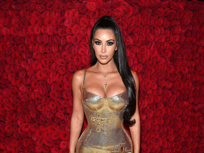 Kim was one of the best-dressed stars at the 2018 "Heavenly Bodies: Fashion and the Catholic Imagination" event.