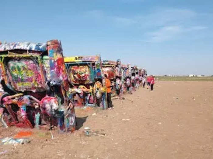 Cadillac Ranch was a unique and fun stop.