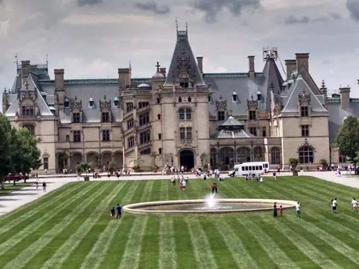 The beautiful Biltmore House is truly America