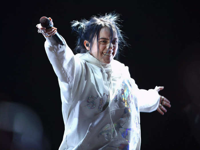 Billie Eilish made her Coachella debut in 2019 when she was 17 years old.