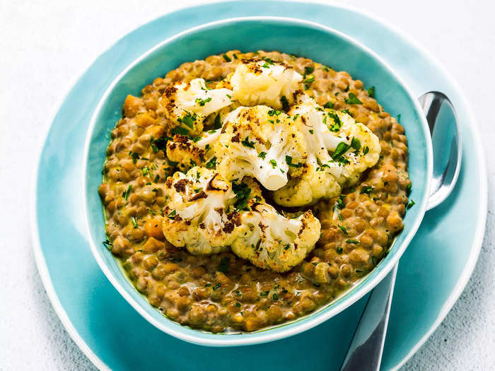 5. Cauliflower dal