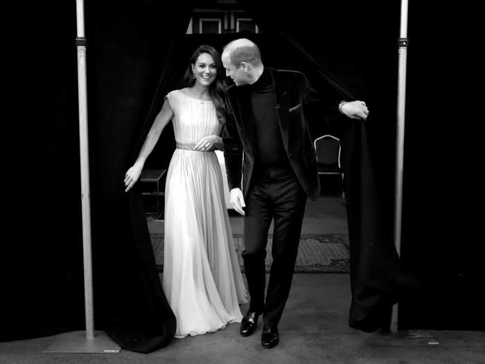 Jackson also photographed William and Middleton sharing a moment behind the scenes at the 2021 Earthshot Prize awards.