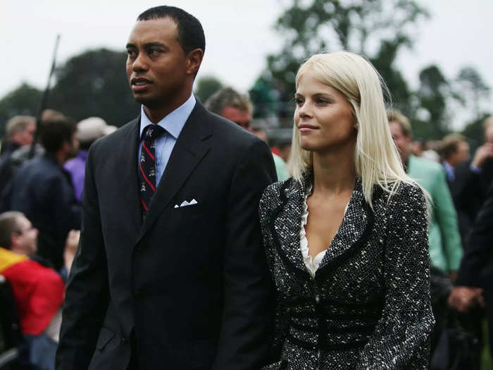 Tiger Woods and Elin Nordegren