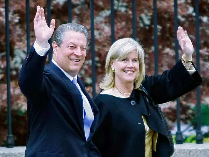 Al and Tipper Gore were married for 40 years. They split in 2010.