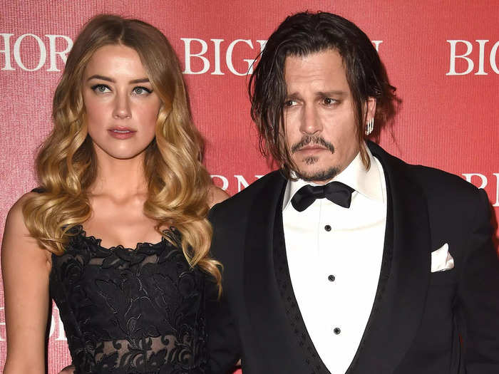 Johnny Depp and Amber Heard were married for 15 months.