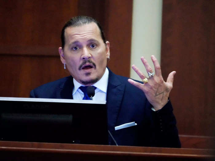 Depp finished up testifying. He said he wouldn