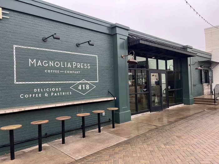 I ate breakfast at Magnolia Press on my first full day in Waco.