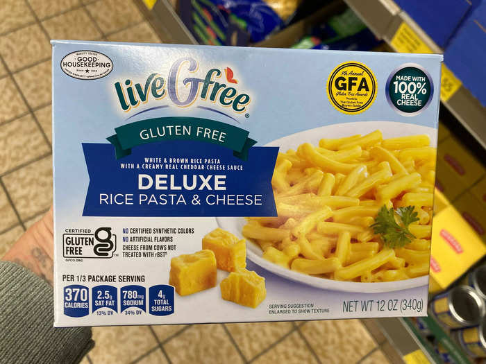 This mac-and-cheese alternative from liveGfree is a great substitute for the comfort meal.