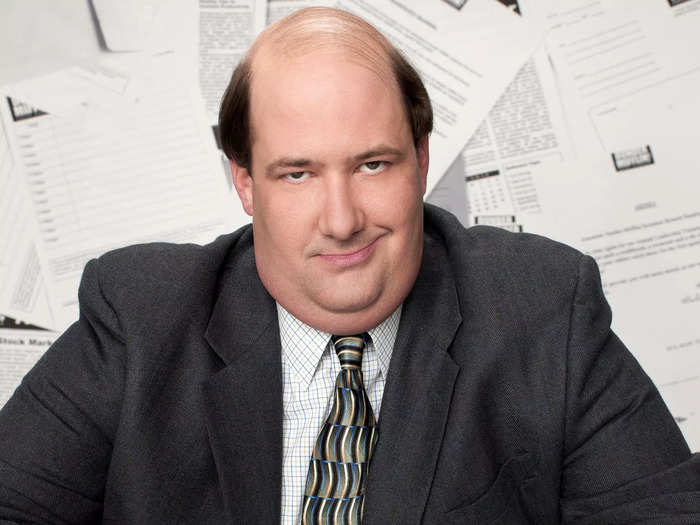 13 years ago Kevin dropped his chili in an episode of "The Office."