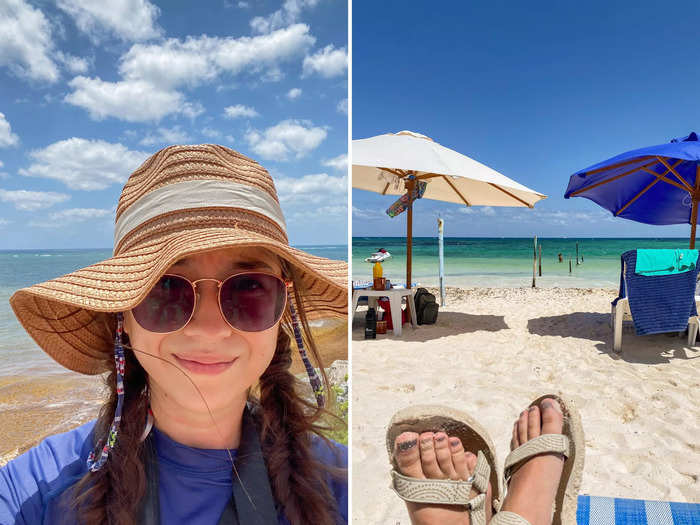 The beach was a relaxing way to end the day after a history lesson. And although I enjoyed my time in Tulum, I was still left wondering what it would have been like to spend the day in Cozumel.