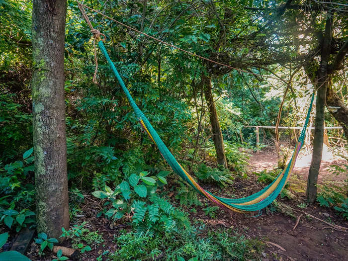 I wished I had time to relax in one of the hammocks placed periodically throughout the hike.