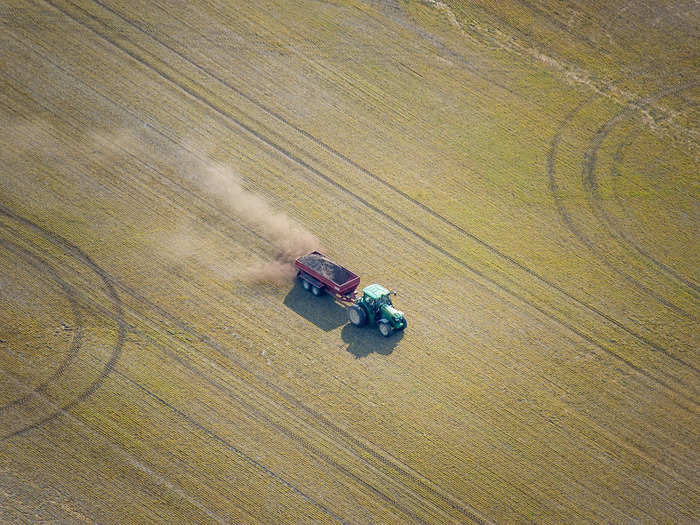 Fertilizer prices are breaking records amid the war in Ukraine.