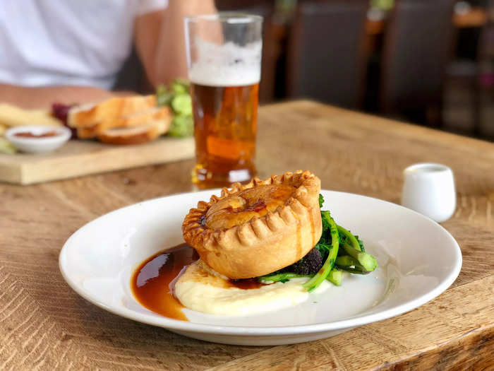 Pie and mash originated from the working-class docksides of east London.