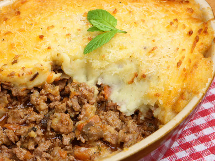 Cottage pie and shepherd