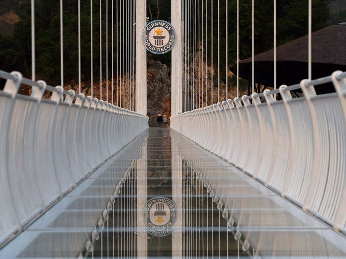 Guinness World Records officials will visit the bridge this month to determine if that