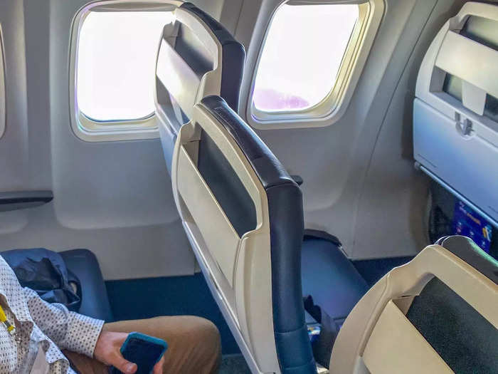 The 737-700 has less capacity than the 737-800 and the seats do not recline, though some -800 aircraft on the West Coast do recline. However, it is possible the airline will change the seats in the future to eliminate recline altogether, similar to other low-cost carriers.