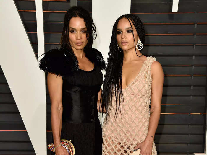 Lisa Bonet and her daughter, Zoë Kravitz, look identical.