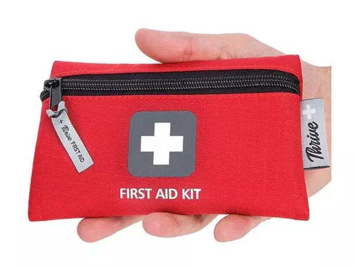 So is a miniature first-aid kit.