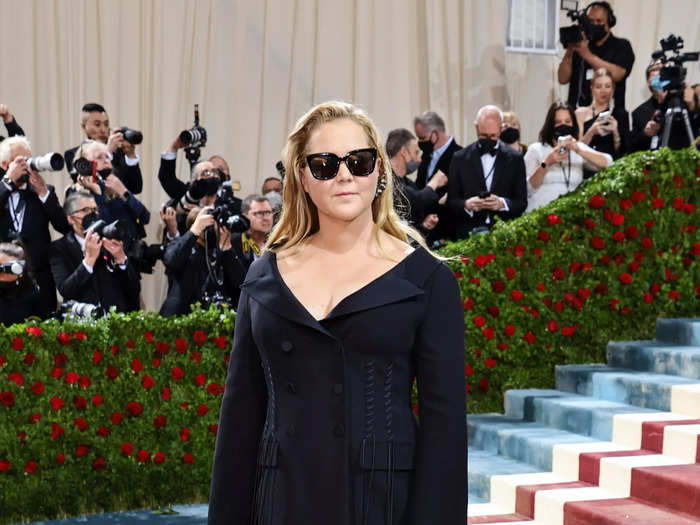 Amy Schumer attends the 2022 Met Gala.