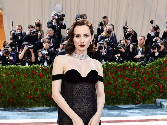 Maude Apatow looked to Old Hollywood for her Met Gala inspiration.