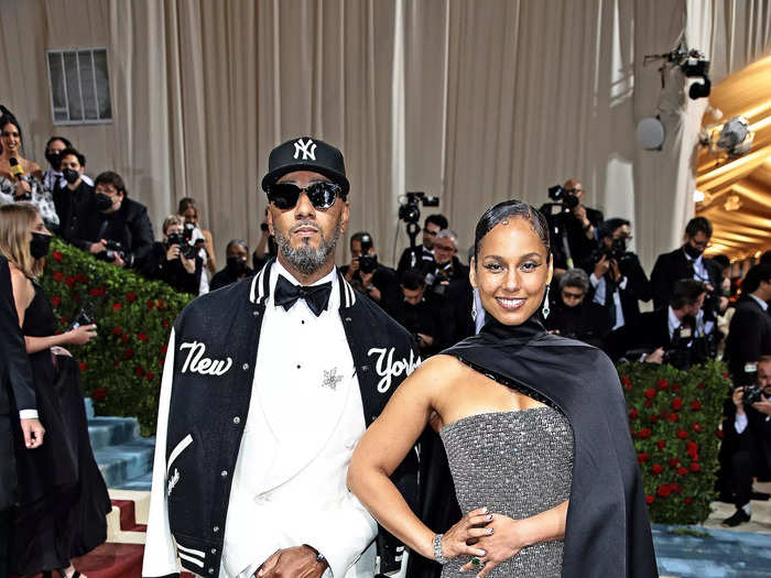 Alicia Keys and Swizz Beats honored New York with their looks.