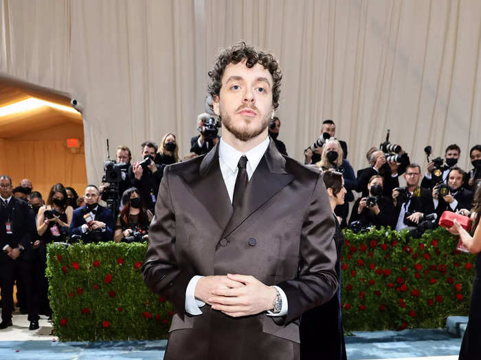 Jack Harlow wore a timeless, brown Givenchy suit — but it didn